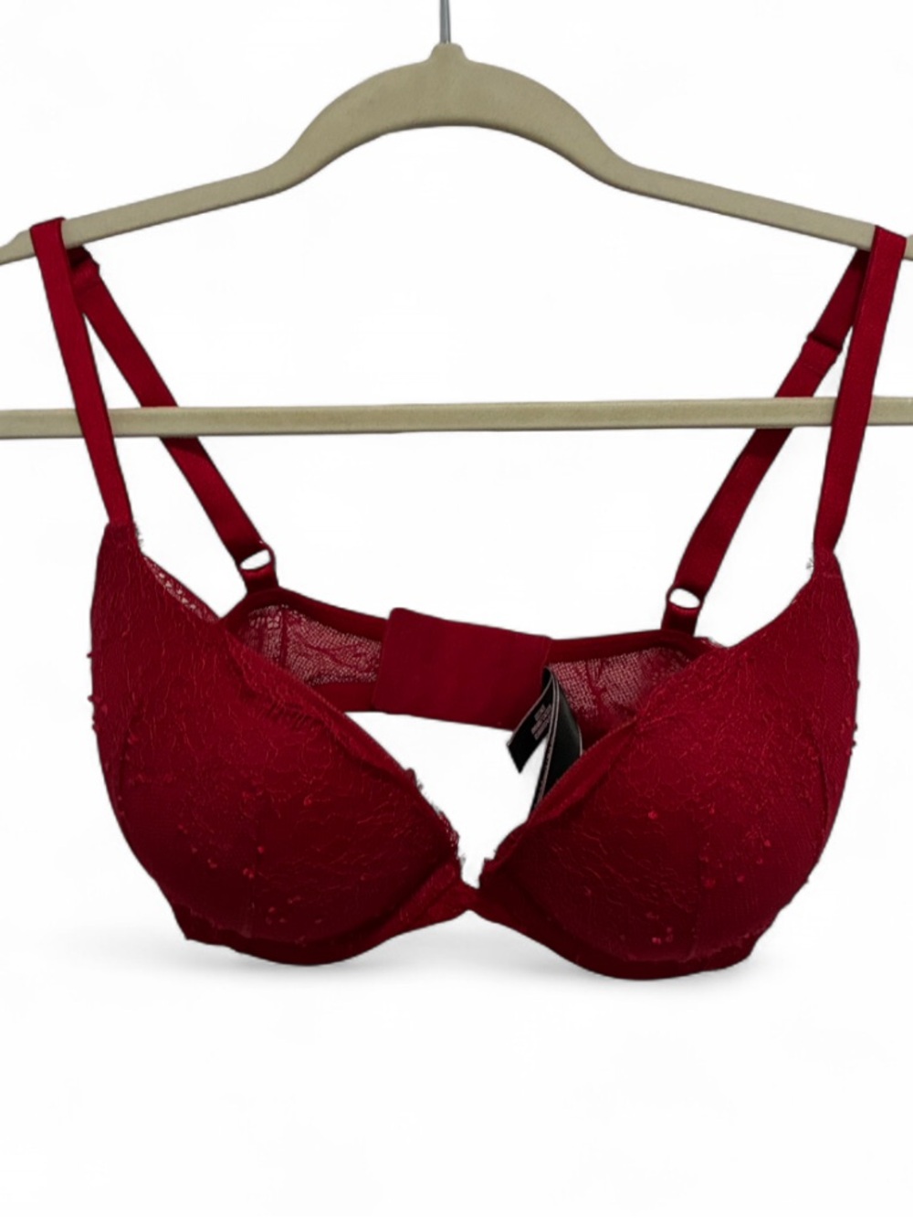 Victoria’s Secret Very Sexy Red Lace Push-Up Bra